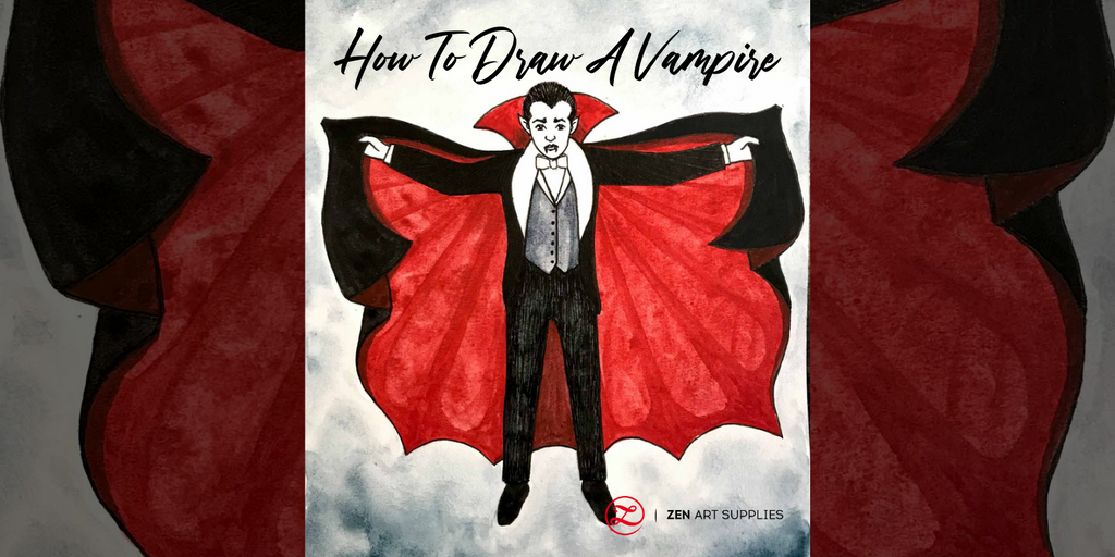 How To Draw A Vampire