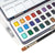 Travel Watercolor Paint Set 24 Cool Colors