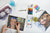Travel Watercolor Set 7 Brushes and 24 Colors