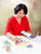 Travel Watercolor Set 7 Brushes and 24 Colors