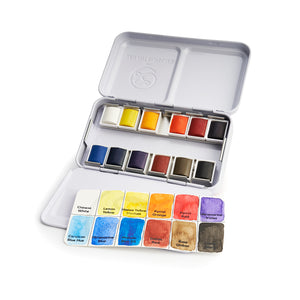 Travel Watercolor Paint Set 12 Half-Pans