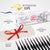 12-pc Synthetic Fine Detail Paint Brush Set