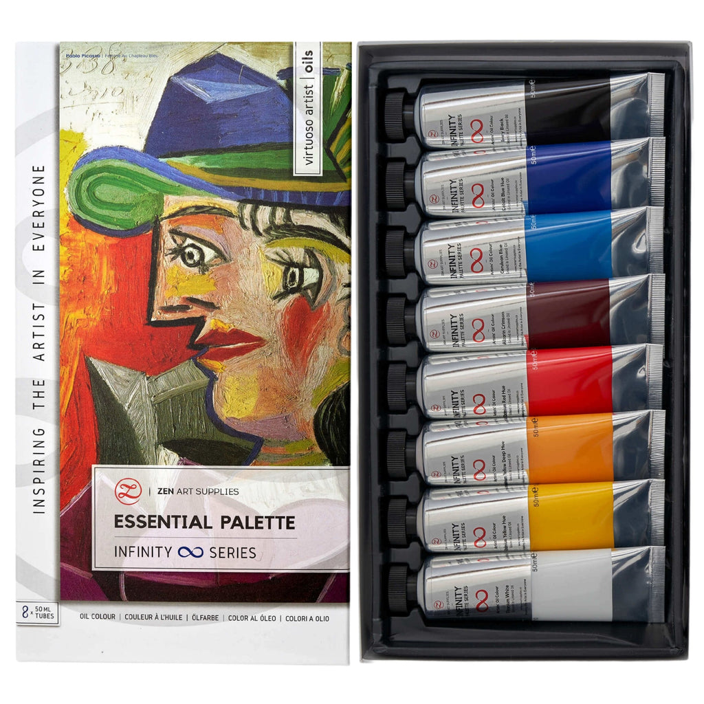 8 Tubes x 50ml Essential Oil-Based Palette