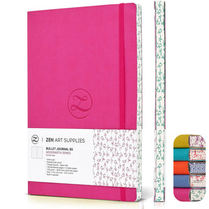 French Rose B5 (7x10") 120gsm Dot Journal